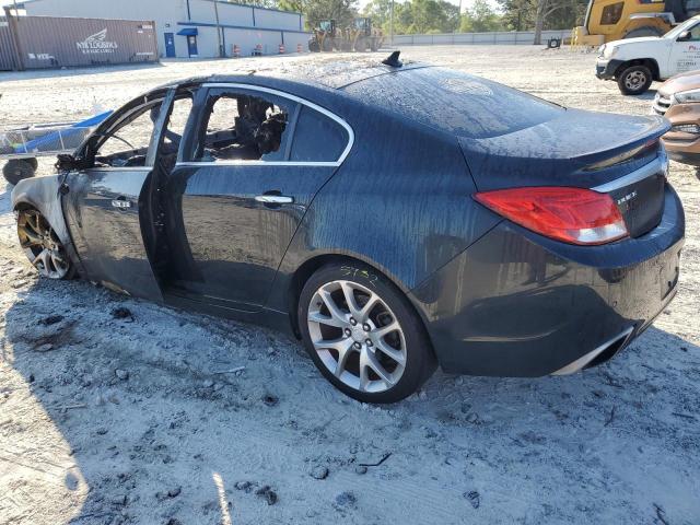 2G4GV5GV3C9149586 - 2012 BUICK REGAL GS BLACK photo 2