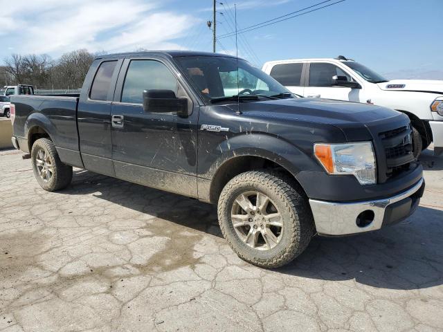 1FTFX1CF5EKD27999 - 2014 FORD F150 SUPER CAB BLACK photo 4