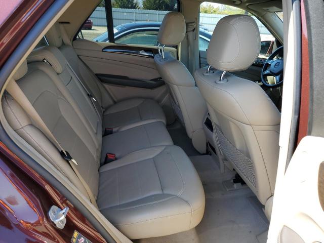 4JGDA5HB2FA545648 - 2015 MERCEDES-BENZ ML 350 4MATIC BURGUNDY photo 10