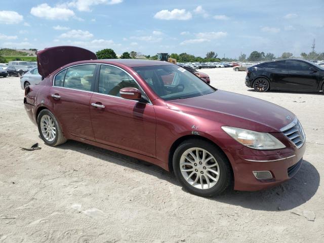 KMHGC4DE6BU133128 - 2011 HYUNDAI GENESIS 3.8L BURGUNDY photo 4