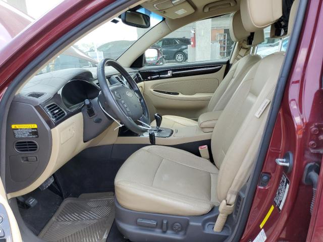 KMHGC4DE6BU133128 - 2011 HYUNDAI GENESIS 3.8L BURGUNDY photo 7