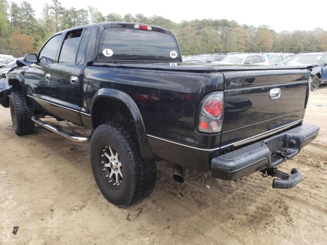 1D7HG38XX3S316554 - 2003 DODGE DAKOTA QUAD SPORT BLACK photo 2