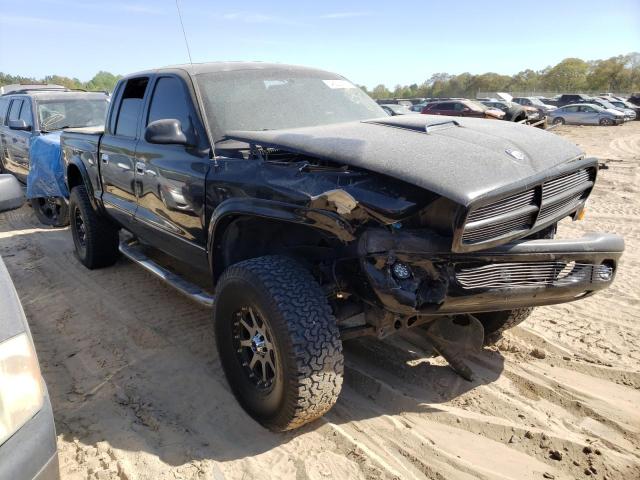 1D7HG38XX3S316554 - 2003 DODGE DAKOTA QUAD SPORT BLACK photo 4