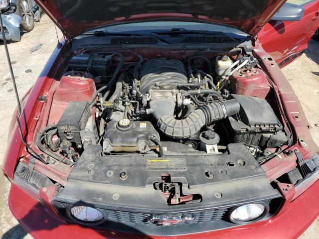1ZVHT82H285206721 - 2008 FORD MUSTANG GT RED photo 11