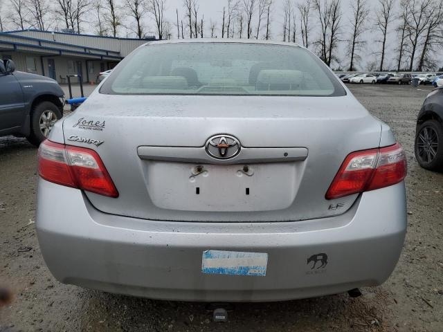 4T1BE46K87U152259 - 2007 TOYOTA CAMRY CE SILVER photo 6