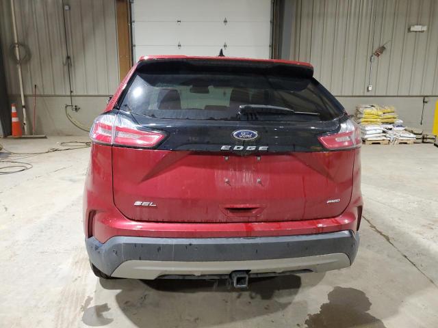 2FMPK4J96RBA29815 - 2024 FORD EDGE SEL RED photo 6