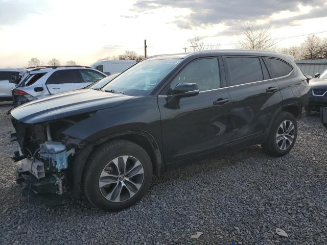 5TDGZRBH3MS076813 - 2021 TOYOTA HIGHLANDER XLE 黑色 照片 1