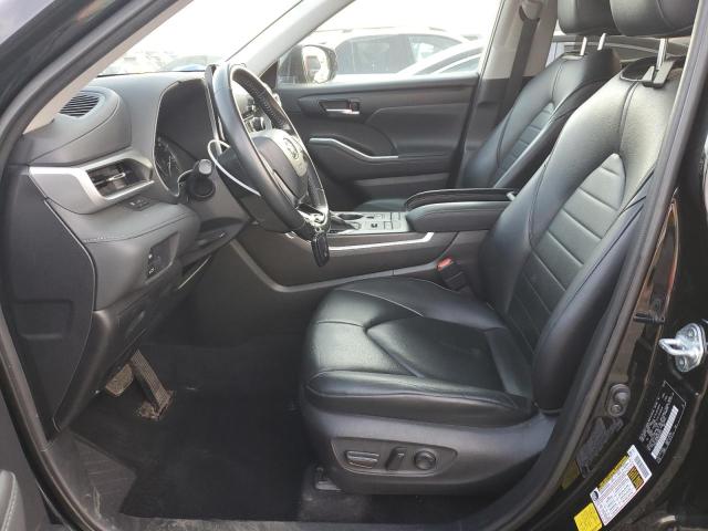 5TDGZRBH3MS076813 - 2021 TOYOTA HIGHLANDER XLE 黑色 照片 7
