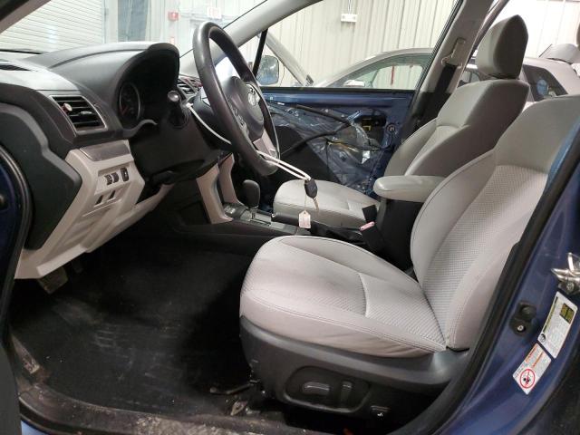 JF2SJAEC1HH435607 - 2017 SUBARU FORESTER 2.5I PREMIUM BLUE photo 7