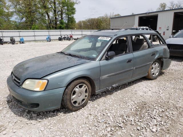 4S3BH635X26305209 - 2002 SUBARU LEGACY L GREEN photo 1