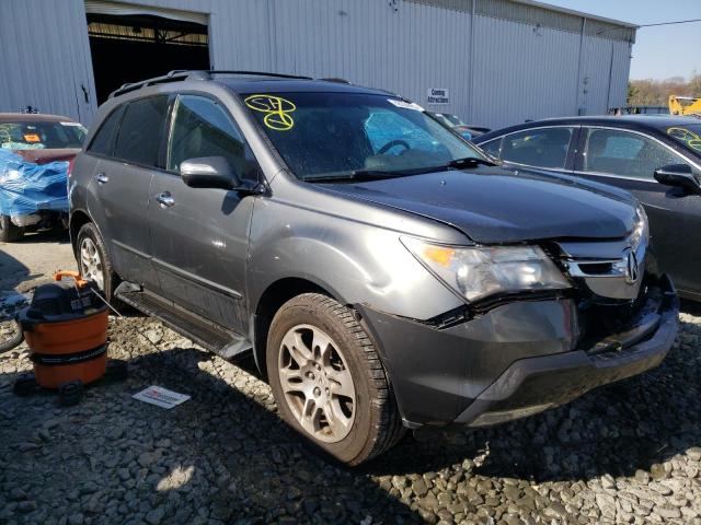 2HNYD28388H513659 - 2008 ACURA MDX TECHNOLOGY CHARCOAL photo 4