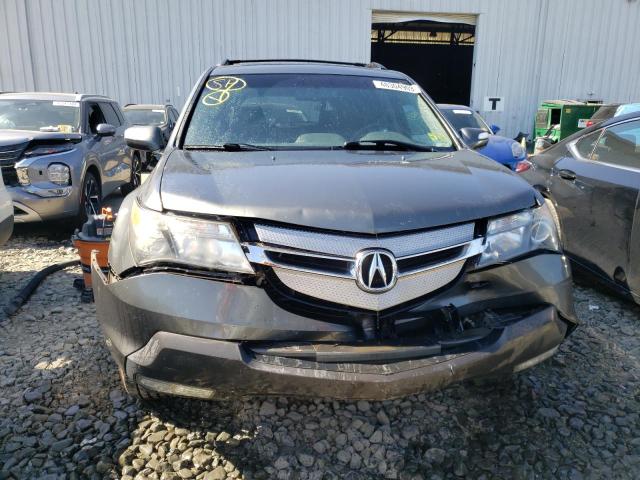 2HNYD28388H513659 - 2008 ACURA MDX TECHNOLOGY CHARCOAL photo 5