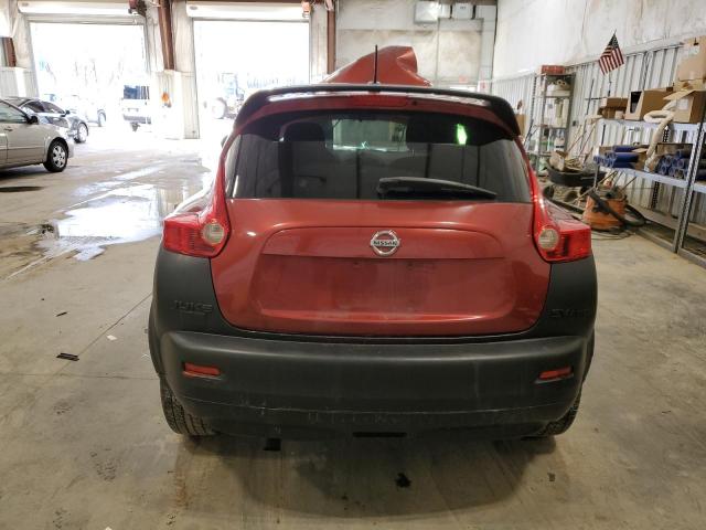 JN8AF5MV9BT028858 - 2011 NISSAN JUKE S RED photo 6