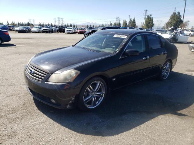 JNKBY01E07M400394 - 2007 INFINITI M45 BASE BLACK photo 1