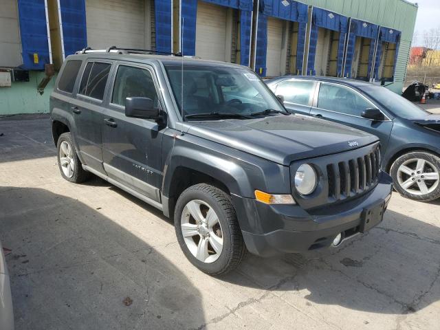 1J4NF4GB8BD111775 - 2011 JEEP PATRIOT LATITUDE GRAY photo 4