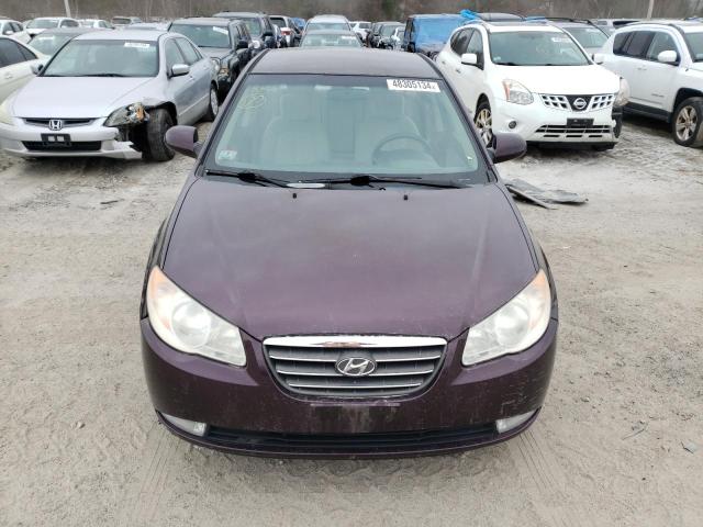 KMHDU46DX8U548711 - 2008 HYUNDAI ELANTRAGLS GLS PURPLE photo 5