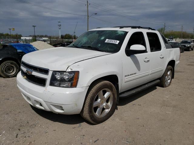 3GNTKFE39BG376263 - 2011 CHEVROLET AVALANCHE LT WHITE photo 1