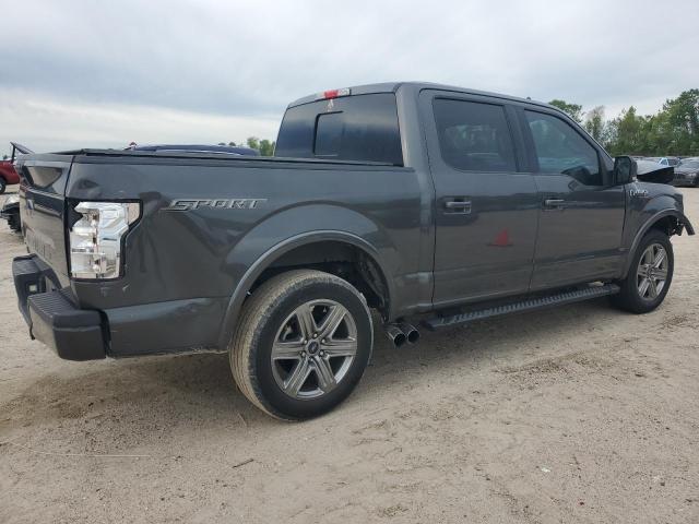 1FTEW1C59KKC96225 - 2019 FORD F150 SUPERCREW GRAY photo 3