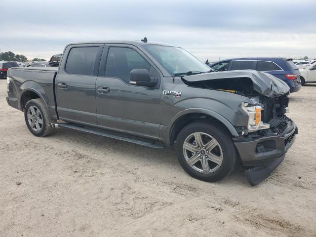 1FTEW1C59KKC96225 - 2019 FORD F150 SUPERCREW GRAY photo 4