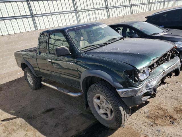 5TESN92N34Z350459 - 2004 TOYOTA TACOMA XTRACAB PRERUNNER 绿色 照片 4