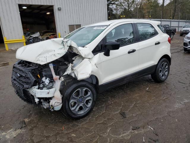 MAJ3S2FE3LC331959 - 2020 FORD ECOSPORT S WHITE photo 1