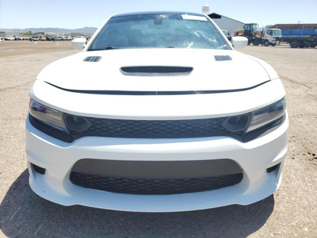 2C3CDXL99KH588021 - 2019 DODGE CHARGER SRT HELLCAT WHITE photo 5