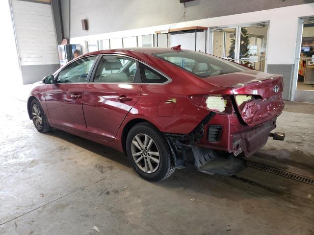 5NPE24AF2FH222917 - 2015 HYUNDAI SONATA SE RED photo 2