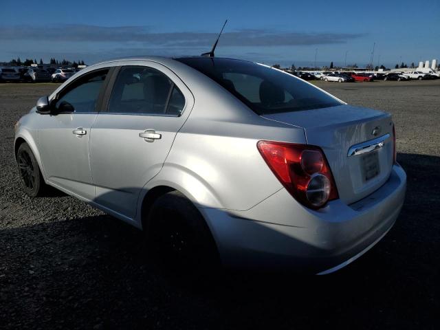 1G1JC5SG0D4227344 - 2013 CHEVROLET SONIC LT SILVER photo 2