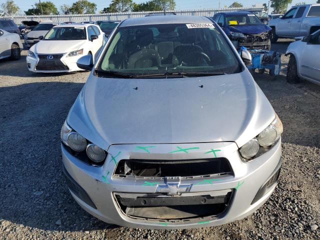 1G1JC5SG0D4227344 - 2013 CHEVROLET SONIC LT SILVER photo 5