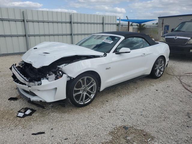 1FATP8FF4M5143969 - 2021 FORD MUSTANG GT WHITE photo 1