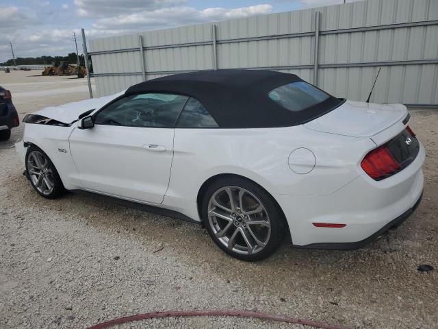 1FATP8FF4M5143969 - 2021 FORD MUSTANG GT WHITE photo 2