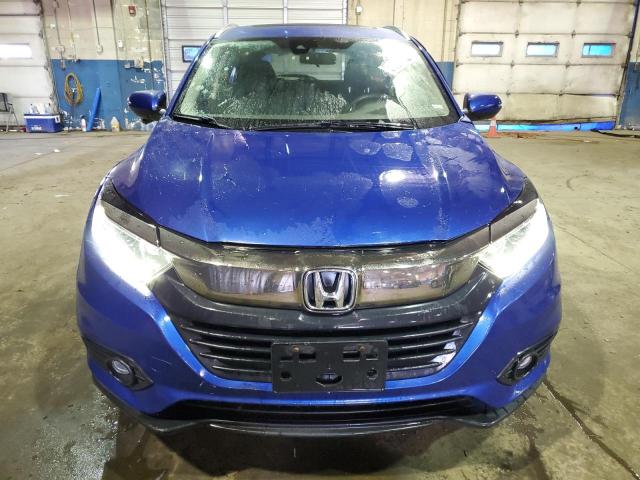 3CZRU6H59NM757542 - 2022 HONDA HR-V EX BLUE photo 5