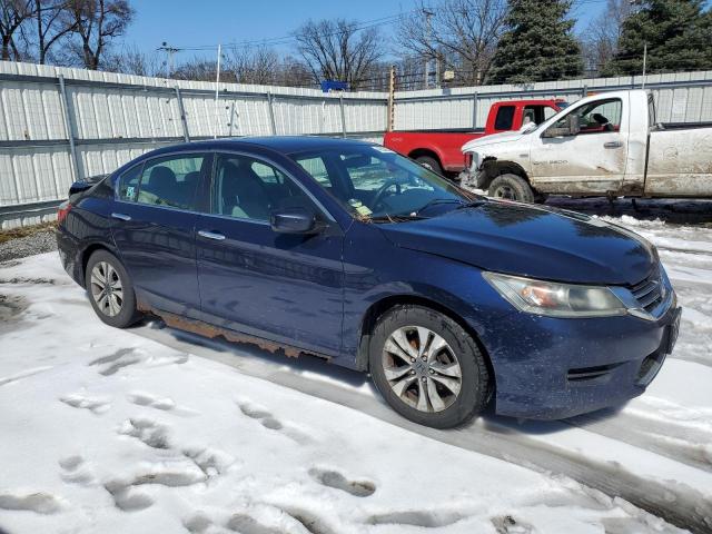 1HGCR2F32DA232178 - 2013 HONDA ACCORD LX BLUE photo 4