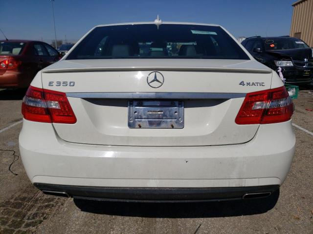 WDDHF8HB3BA439346 - 2011 MERCEDES-BENZ E 350 4MATIC WHITE photo 6