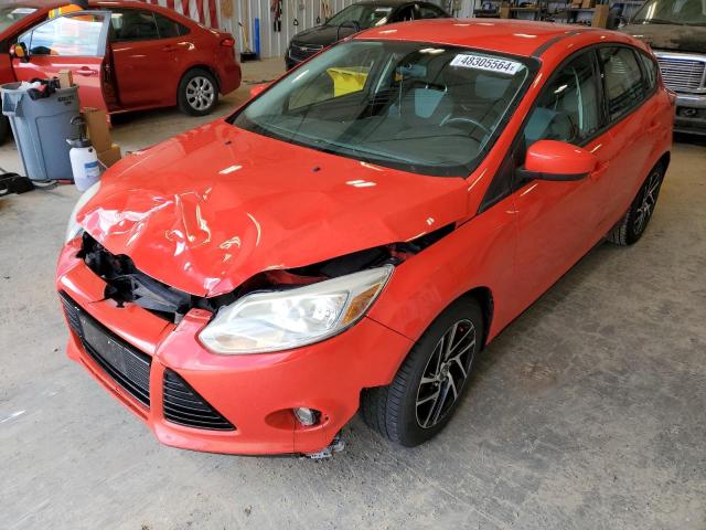 1FAHP3K21CL214356 - 2012 FORD FOCUS SE RED photo 1