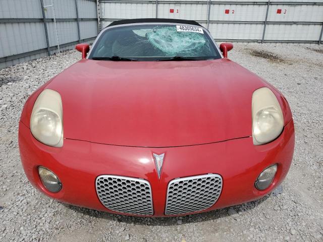 1G2MB35B47Y120813 - 2007 PONTIAC SOLSTICE RED photo 5