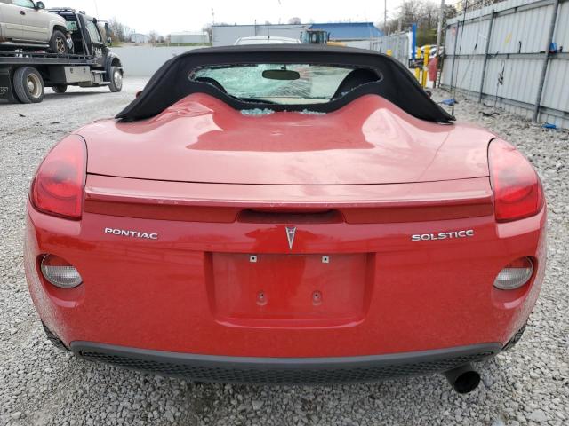 1G2MB35B47Y120813 - 2007 PONTIAC SOLSTICE RED photo 6