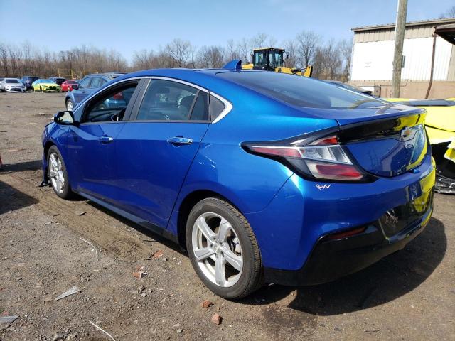 1G1RC6S51HU200750 - 2017 CHEVROLET VOLT LT BLUE photo 2