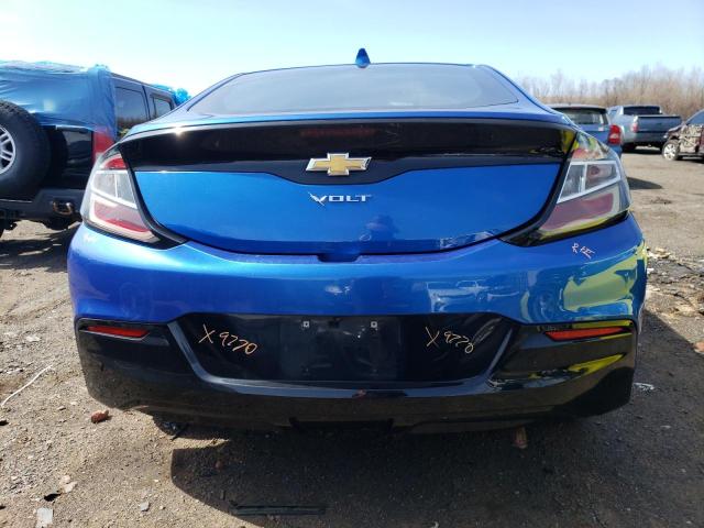 1G1RC6S51HU200750 - 2017 CHEVROLET VOLT LT BLUE photo 6