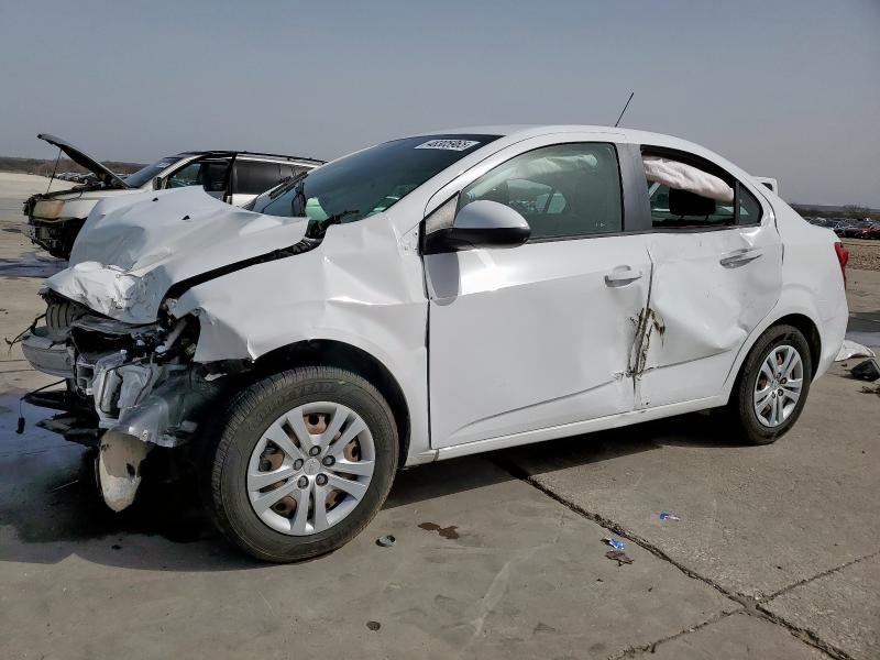 1G1JB5SH2H4177760 - 2017 CHEVROLET SONIC LS WHITE photo 1