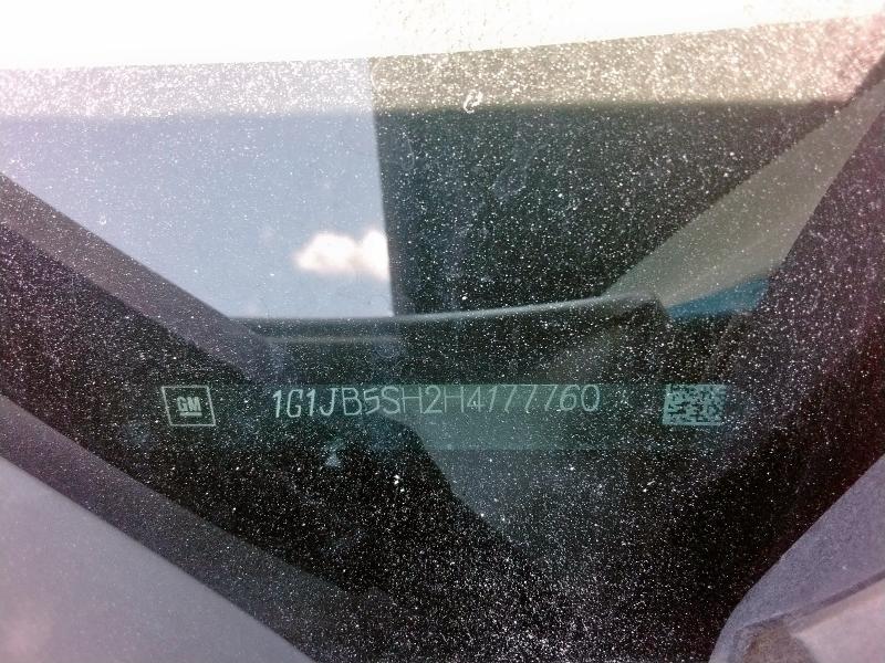 1G1JB5SH2H4177760 - 2017 CHEVROLET SONIC LS WHITE photo 13