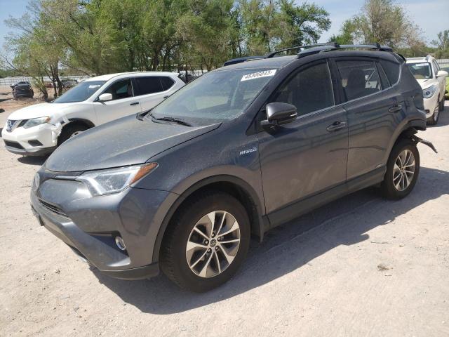 JTMRJREV0HD086248 - 2017 TOYOTA RAV4 HV LE GRAY photo 1