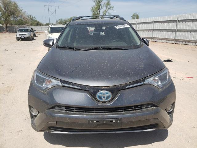 JTMRJREV0HD086248 - 2017 TOYOTA RAV4 HV LE GRAY photo 5