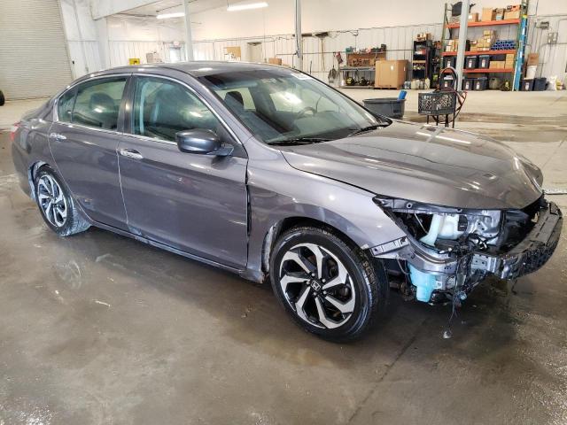 1HGCR2F85HA272627 - 2017 HONDA ACCORD EXL GRAY photo 4