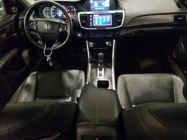 1HGCR2F85HA272627 - 2017 HONDA ACCORD EXL GRAY photo 8