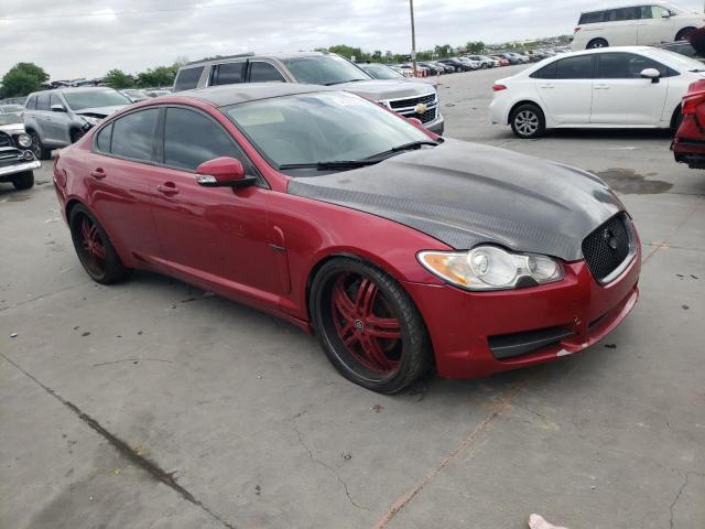 SAJWA07C091R10022 - 2009 JAGUAR XF SUPERCHARGED BURGUNDY photo 4