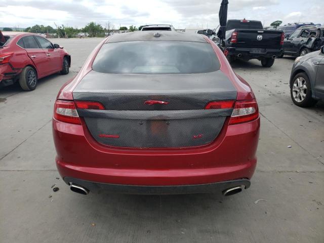 SAJWA07C091R10022 - 2009 JAGUAR XF SUPERCHARGED BURGUNDY photo 6