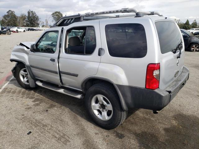 5N1ED28T34C644905 - 2004 NISSAN XTERRA XE SILVER photo 2