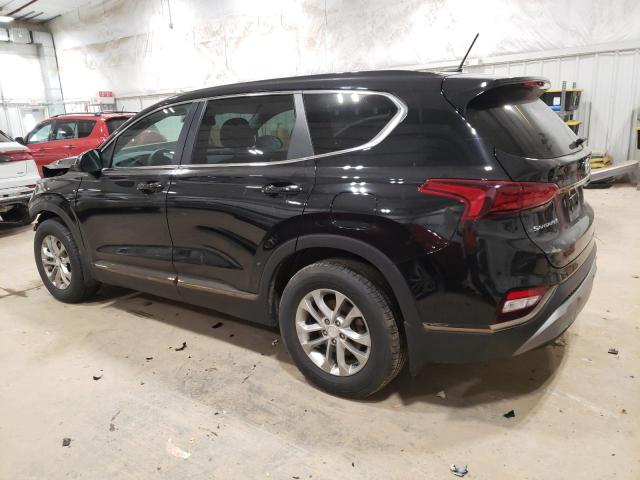 5NMS2CAD4KH128752 - 2019 HYUNDAI SANTA FE SE BLACK photo 2