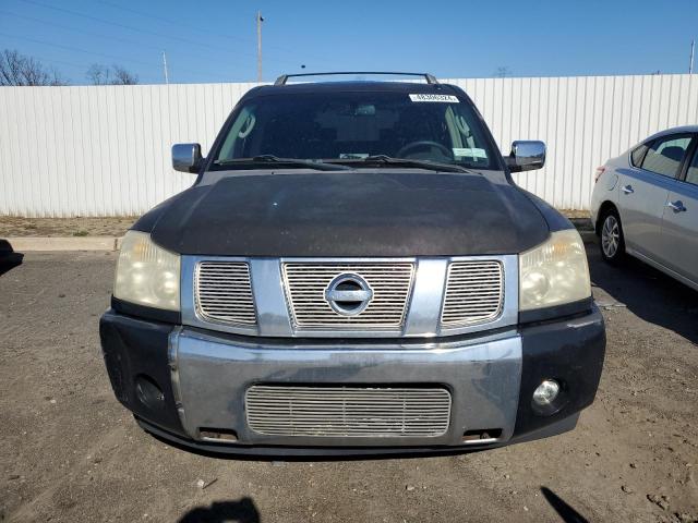 5N1BA08A17N706910 - 2007 NISSAN ARMADA SE BLACK photo 5